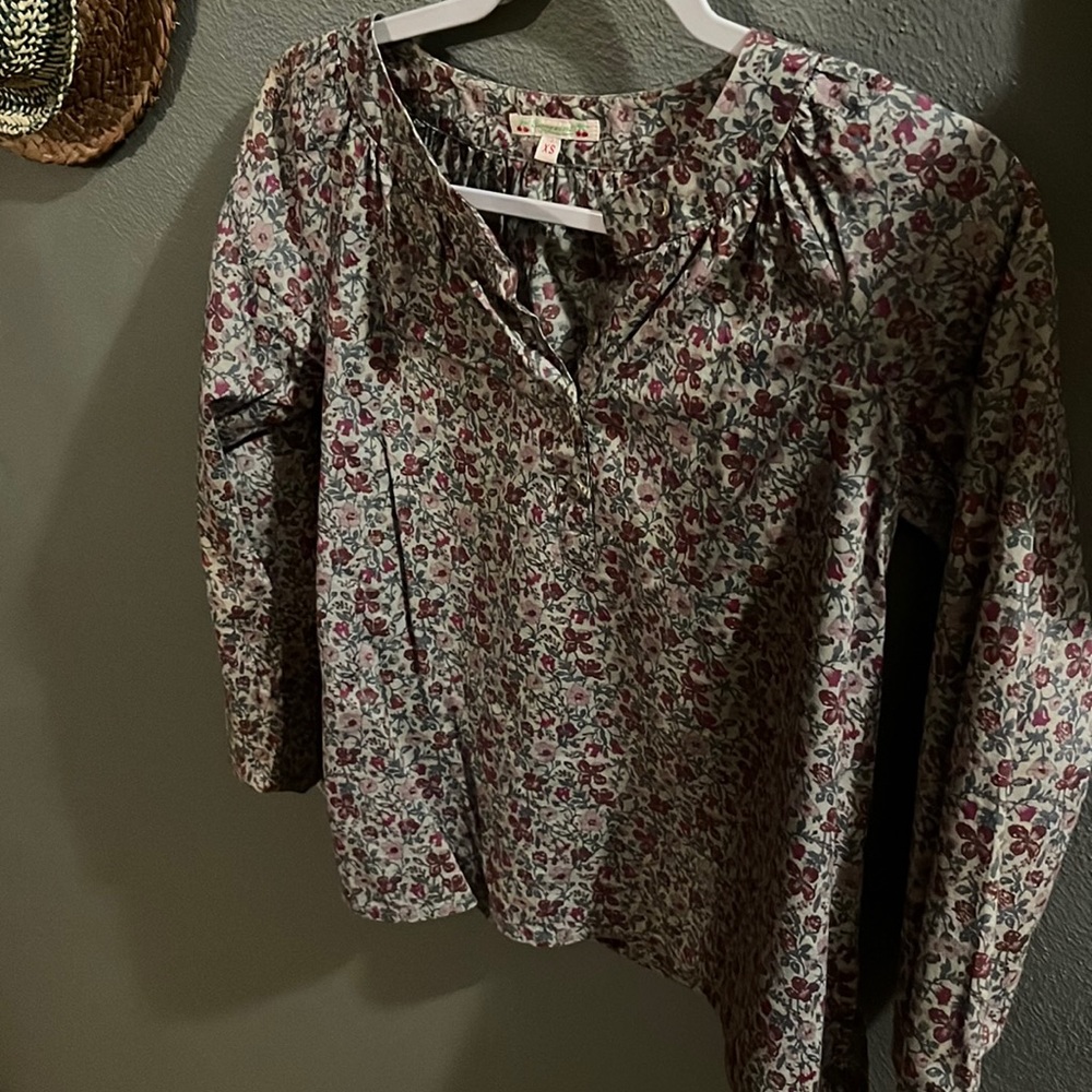 Euc bonpoint floral top